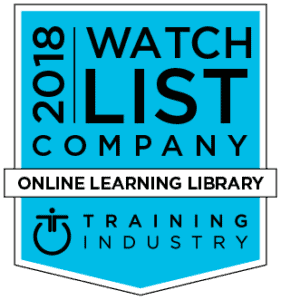 2018 Online Learning Library Watch List Company Badge