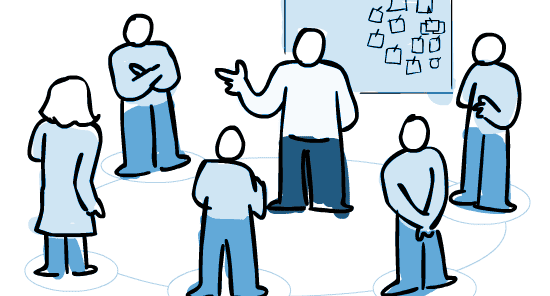 stand up meeting