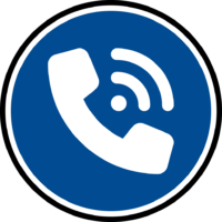 Velociteach - Phone Icon - Blue