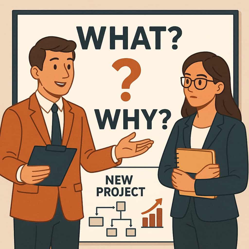 Projects…Start with What & Why